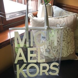 Clear Michael kors bag